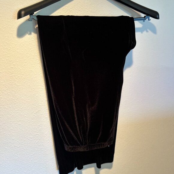 Velvet jacket, tank, and pants set, size L - Picture 4 of 4